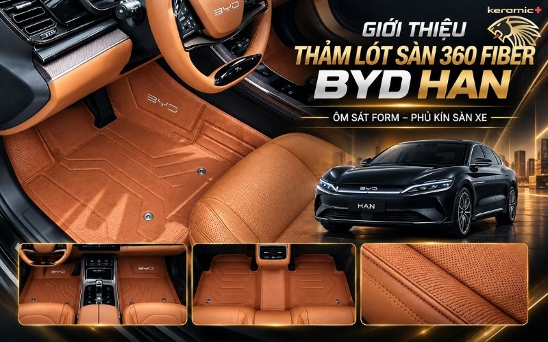 Thảm lót sàn 360 Fiber BYD HAN Thảm lót sàn 360 Fiber BYD HAN