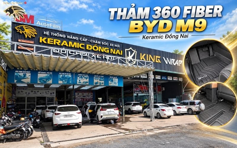 Thảm lót sàn 360 Fiber BYD M9