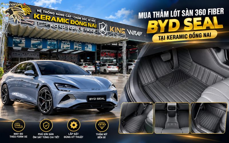 Thảm lót sàn 360 Fiber BYD Seal