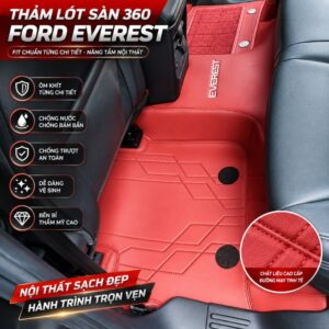 Thảm lót sàn 360 Fiber Ford Everest