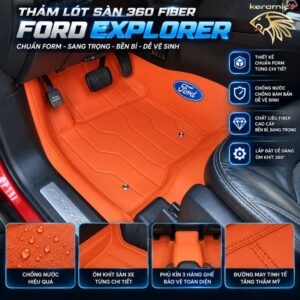 Thảm lót sàn 360 Fiber Ford Explorer
