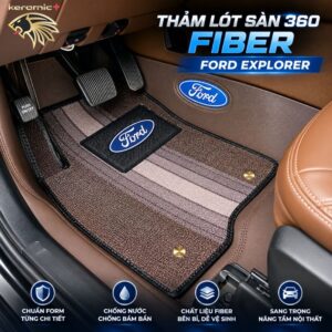 Thảm lót sàn 360 Fiber Ford Explorer