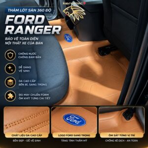 Thảm lót sàn 360 Fiber Ford Ranger
