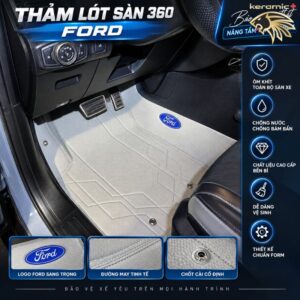 Thảm lót sàn 360 Fiber Ford Ranger Raptor