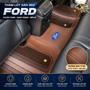 Thảm lót sàn 360 Fiber Ford Ranger Raptor