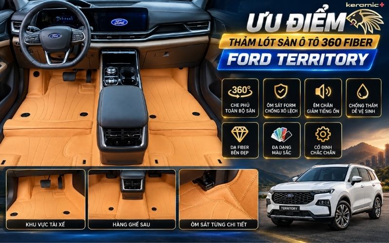 Thảm lót sàn 360 Fiber Ford Territory