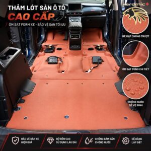 Thảm lót sàn 360 Fiber Hyundai Custin