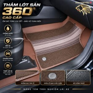 Thảm lót sàn 360 Fiber Hyundai Custin