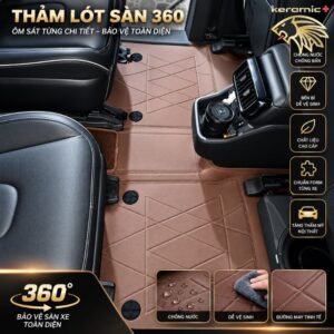 Thảm lót sàn 360 Fiber Hyundai Custin
