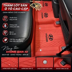 Thảm lót sàn 360 Fiber Hyundai Elantra