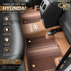 Thảm lót sàn 360 Fiber Hyundai Venue