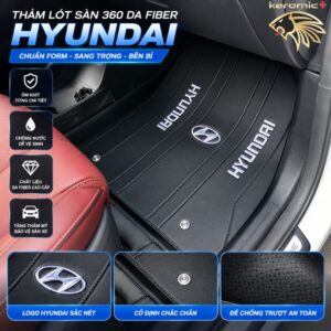 Thảm lót sàn 360 Fiber Hyundai Venue