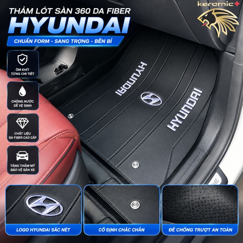 Thảm lót sàn 360 Fiber Hyundai Venue