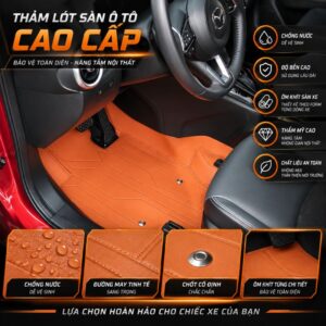 Thảm lót sàn 360 Fiber Mazda 2