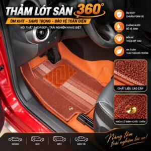 Thảm lót sàn 360 Fiber Mazda 2