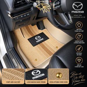 Thảm lót sàn 360 Fiber Mazda 3