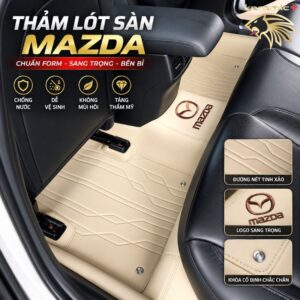 Thảm lót sàn 360 Fiber Mazda 3