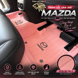 Thảm lót sàn 360 Fiber Mazda 3