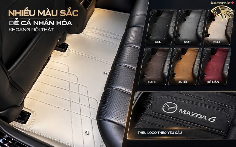 Thảm lót sàn 360 Fiber Mazda 6 Thảm lót sàn 360 Fiber Mazda 6