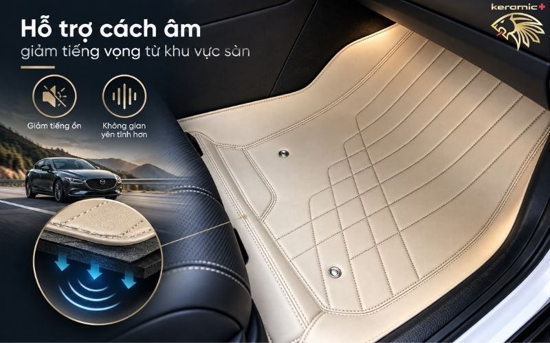 Thảm lót sàn 360 Fiber Mazda 6 Thảm lót sàn 360 Fiber Mazda 6