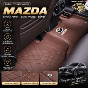 Thảm lót sàn 360 Fiber Mazda BT50