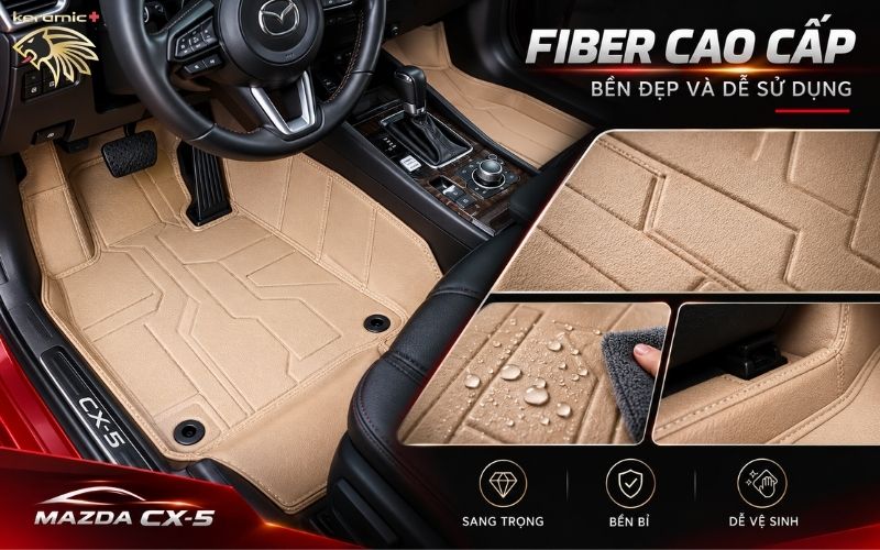 Thảm lót sàn 360 Fiber Mazda CX5