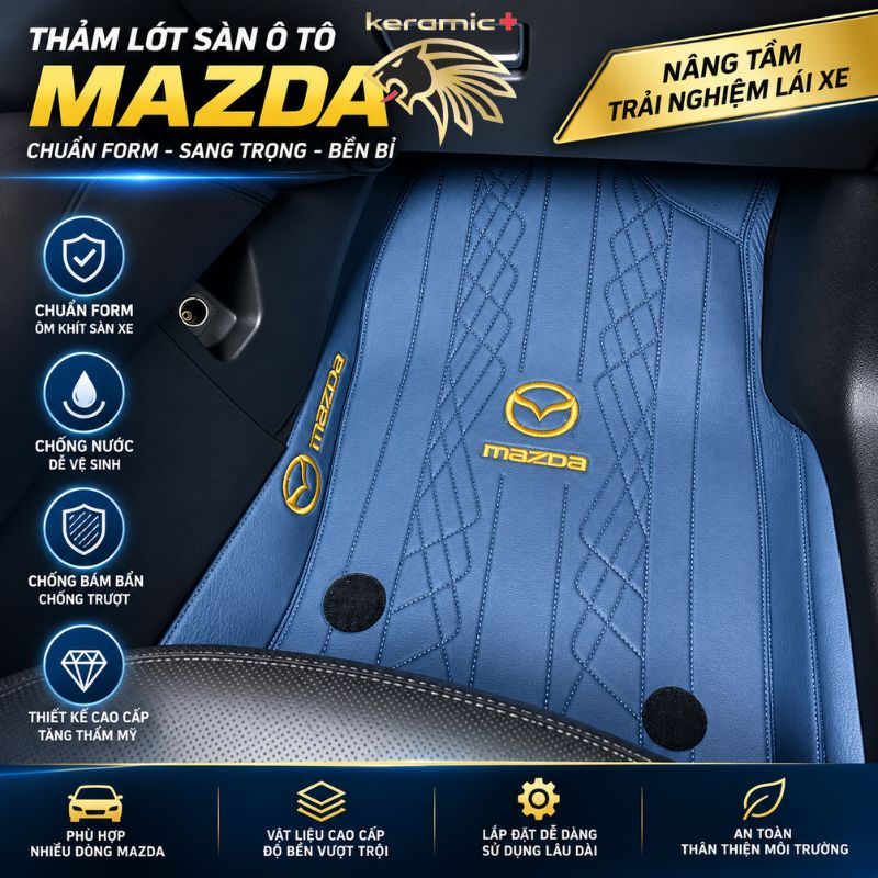 Thảm lót sàn 360 Fiber Mazda CX8