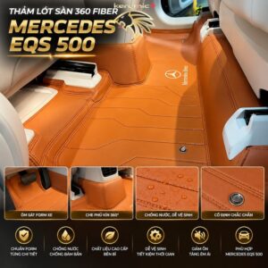 Thảm lót sàn 360 Fiber Mercedes EQS 500