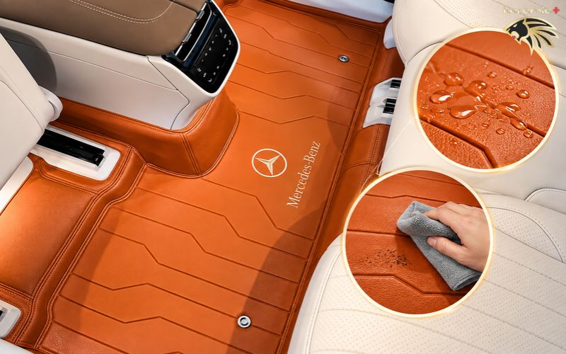 Thảm lót sàn 360 Fiber Mercedes EQS 500