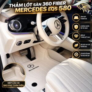 Thảm lót sàn 360 Fiber Mercedes EQS 580