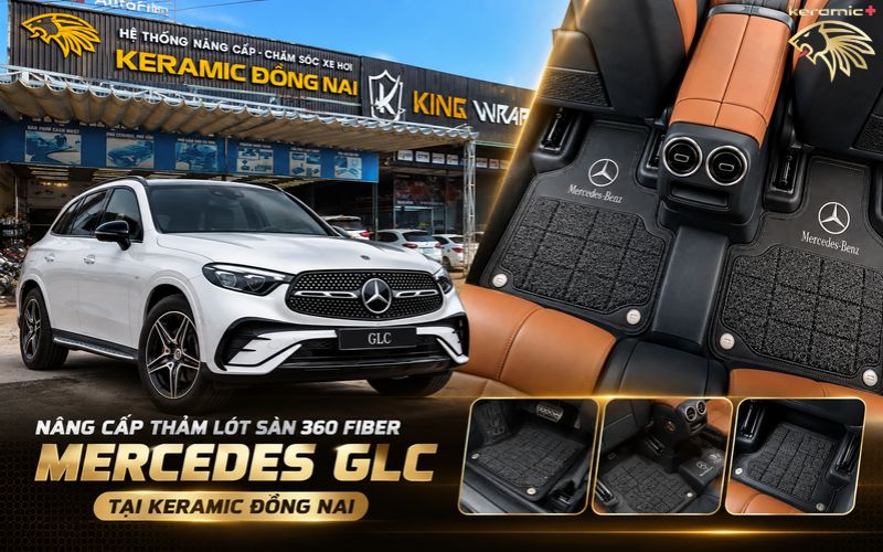 Thảm lót sàn 360 Fiber Mercedes GLC Thảm lót sàn 360 Fiber Mercedes GLC