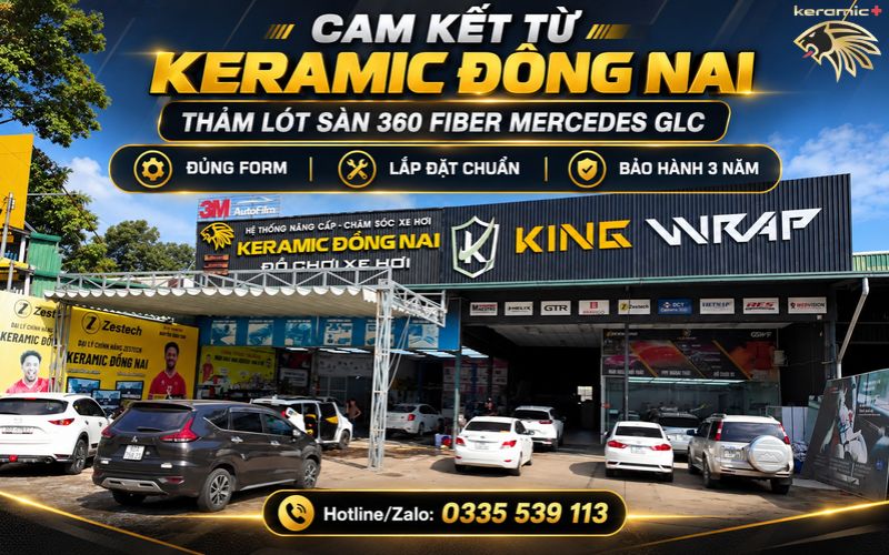 Thảm lót sàn 360 Fiber Mercedes GLC Thảm lót sàn 360 Fiber Mercedes GLC