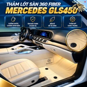 Thảm lót sàn 360 Fiber Mercedes GLS450
