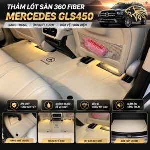 thảm lót sàn 360 Fiber Mercedes GLS450