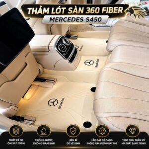 Thảm lót sàn 360 Fiber Mercedes S450
