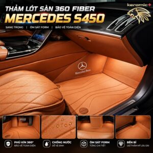Thảm lót sàn 360 Fiber Mercedes S450