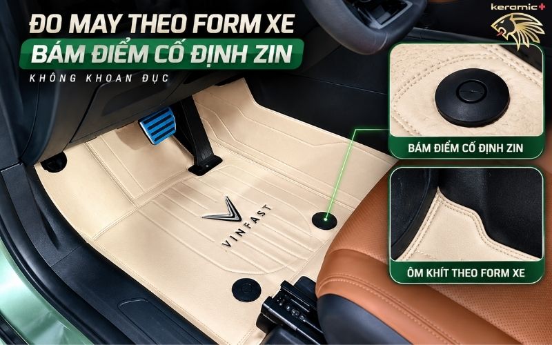 Thảm lót sàn 360 Fiber VinFast VF MP7