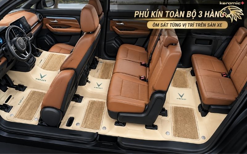 Thảm lót sàn 360 Fiber VinFast VF MP7