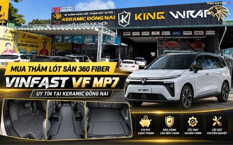 Thảm lót sàn 360 Fiber VinFast VF MP7