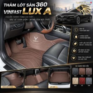 Thảm lót sàn 360 VinFast Lux A