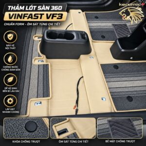 Thảm lót sàn 360 VinFast VF3