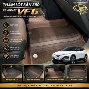 Thảm lót sàn 360 VinFast VF6