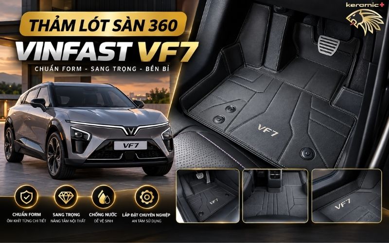 Thảm lót sàn 360 VinFast VF7