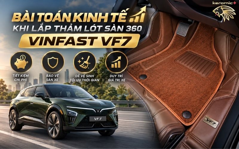 Thảm lót sàn 360 VinFast VF7