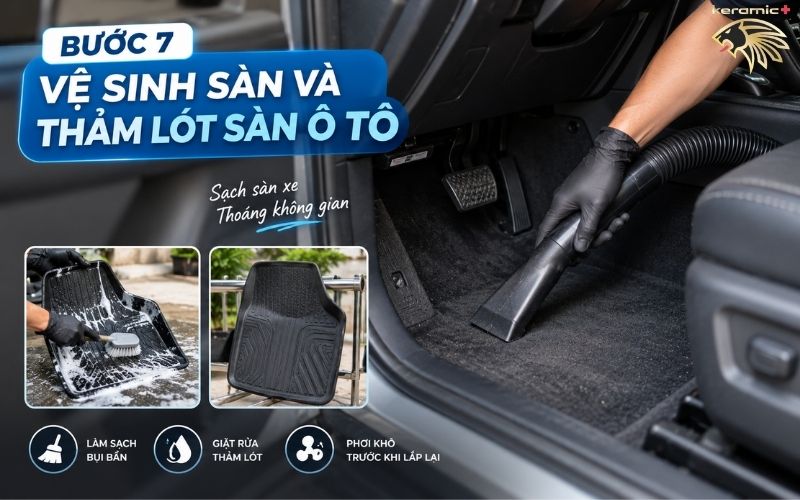 vệ sinh nội thất ô tô tại nhà vệ sinh nội thất ô tô tại nhà