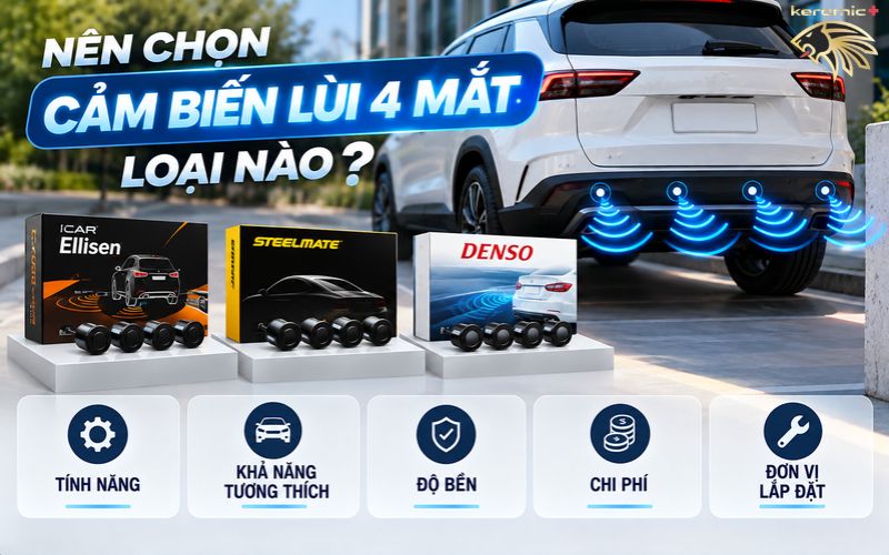 cảm biến lùi 4 mắt cảm biến lùi 4 mắt