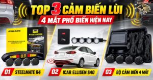 cảm biến lùi 4 mắt