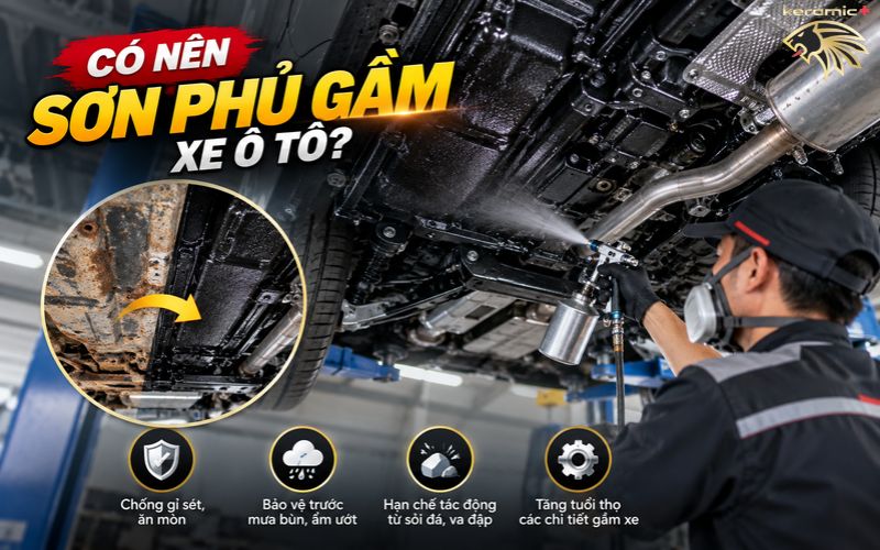 Có nên phủ gầm xe ô tô