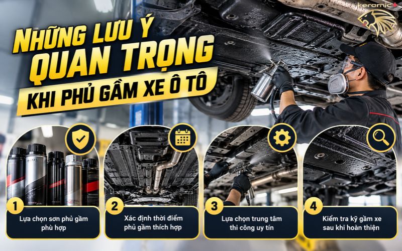 Có nên phủ gầm xe ô tô
