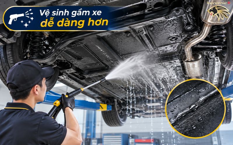 Có nên phủ gầm xe ô tô